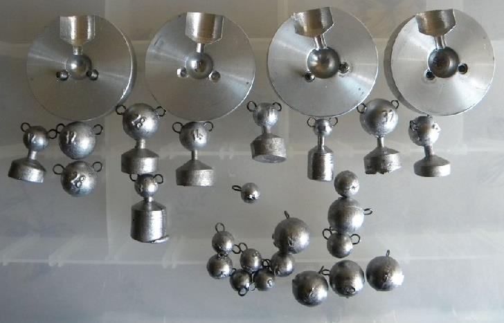 Алюминиевые формы для литья грузиков
