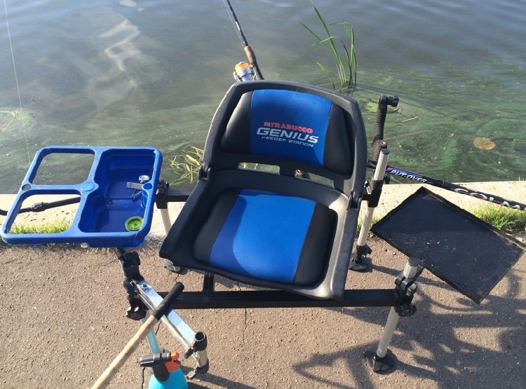 Спортивное рыболовное кресло с обвесами